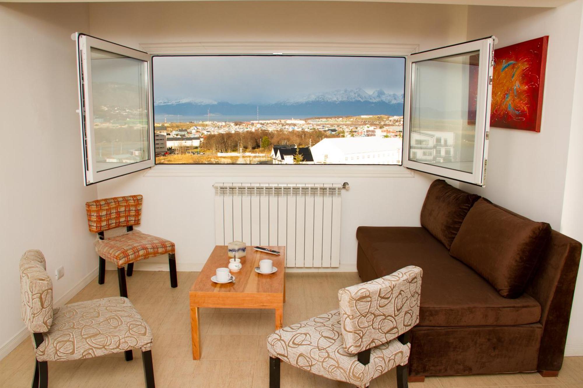 Los Arboles Apart Ushuaia Buitenkant foto